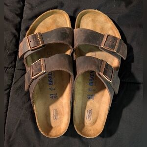 Classic Birkenstock Dark Brown Sandals